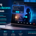 Allowing Canvas to Access Your Microphone and Webcam