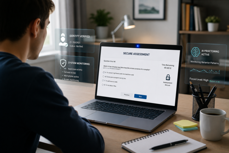 How Does Lockdown Browser with Webcam Work