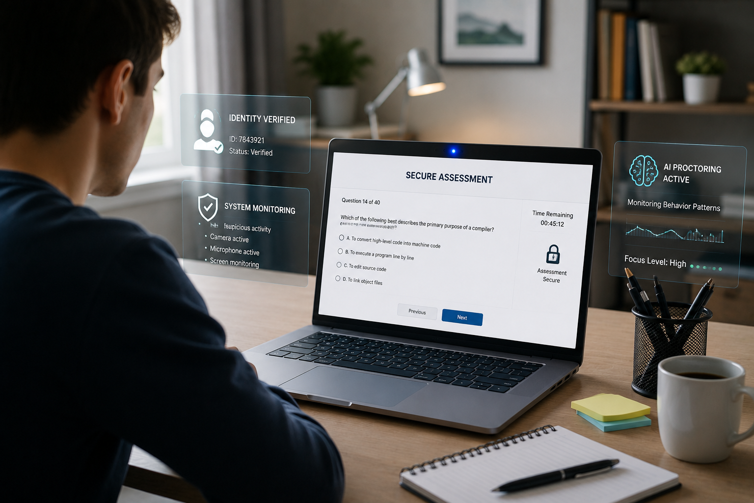 How Does Lockdown Browser with Webcam Work