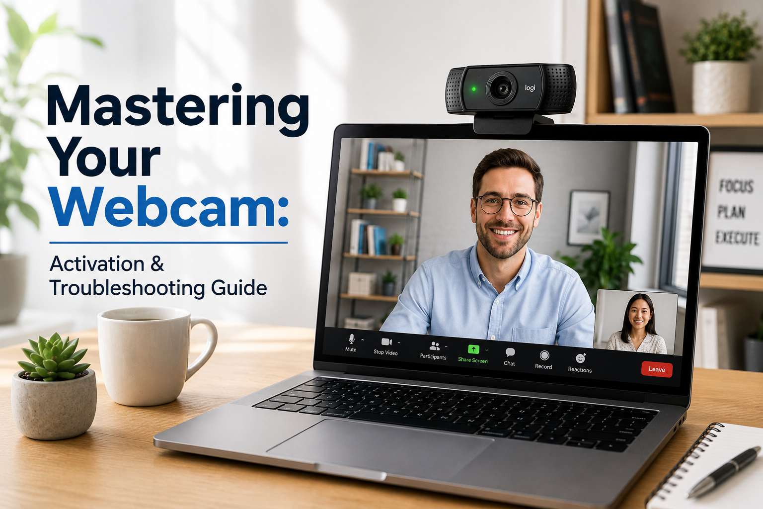 How to Turn On My Webcam