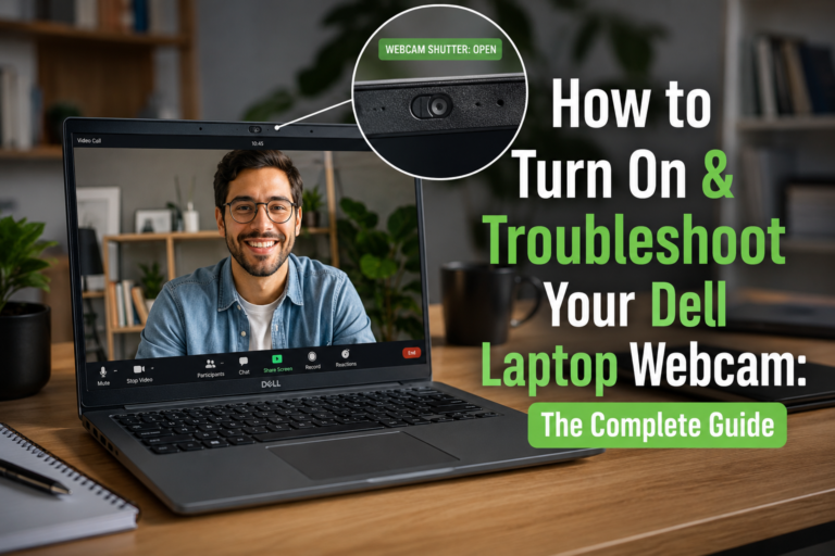 How to Turn On Webcam on Dell Laptop