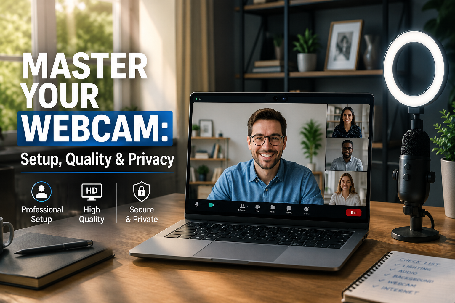How to Use the Webcam on My Laptop