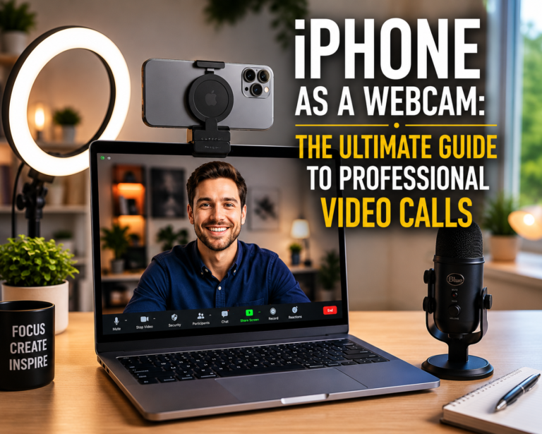 iPhone as a Webcam
