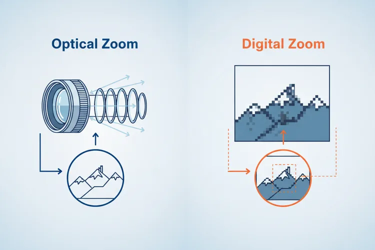 optical vs digital vs software zoom